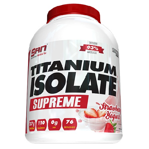San Titanium Isolate Supreme, 2270 Grams - 2